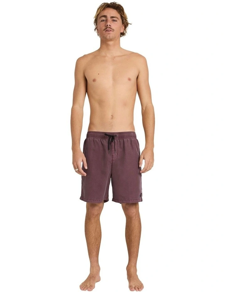 All Day Overdye Layback Boardshorts 17 Inch in Red image 5