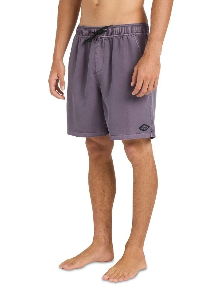 All Day Overdye Layback 17 Inch Boardshorts in Steel Purple image 3