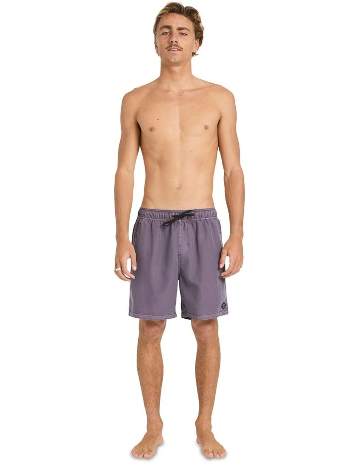 All Day Overdye Layback 17 Inch Boardshorts in Steel Purple image 5