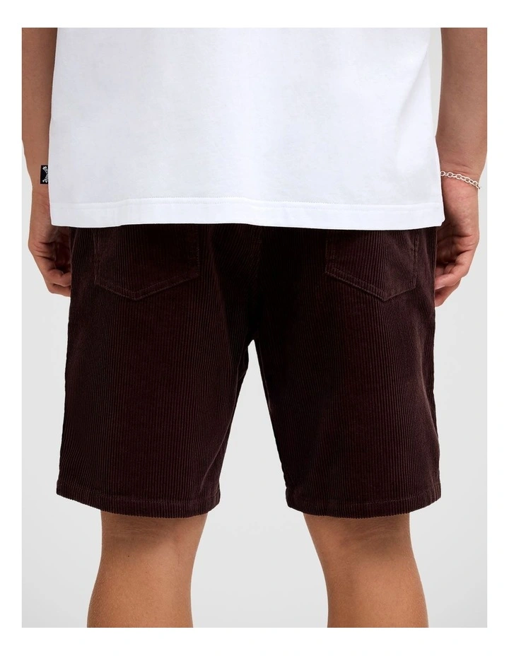 Larry Cord Elastic Waist Shorts image 2