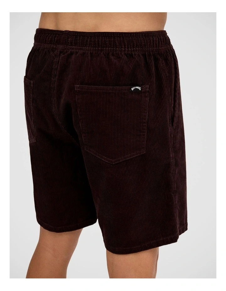 Larry Cord Elastic Waist Shorts image 4