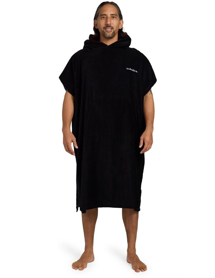 Hoody Towel in Black image 1