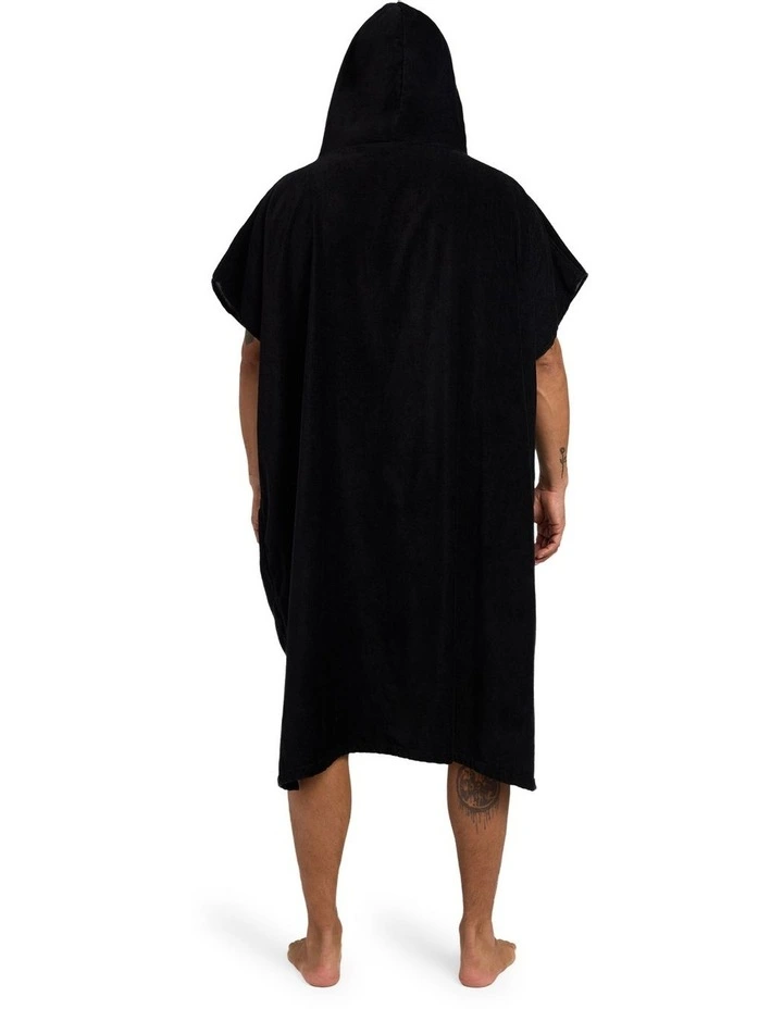 Hoody Towel in Black image 2