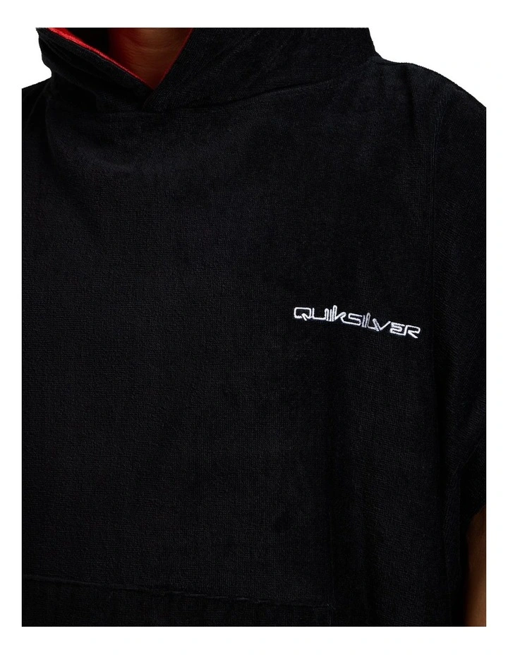 Hoody Towel in Black image 4