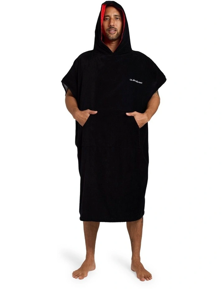 Hoody Towel in Black image 5