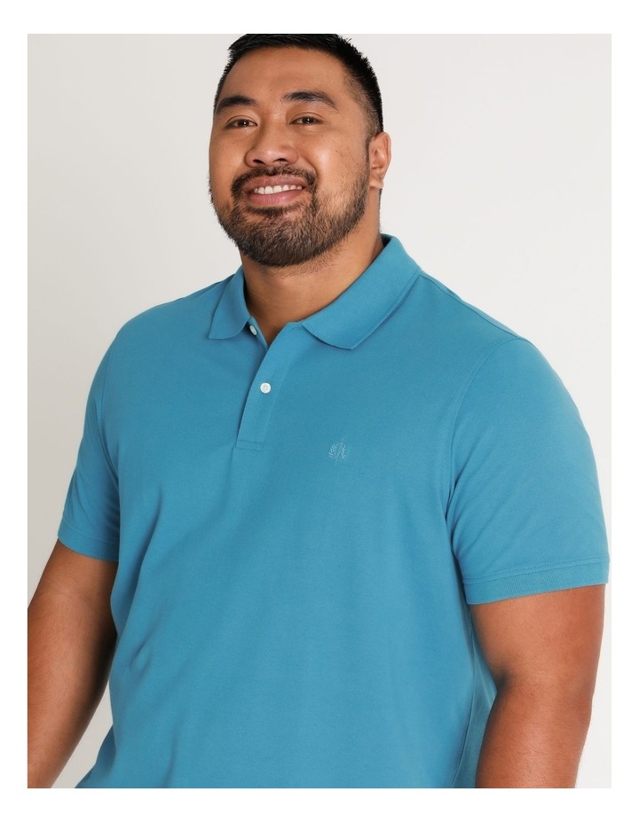 Reserve Essential Plain Polo Aquamarine 
