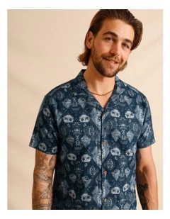Advik Print Short Sleeve Shirt in Assorted