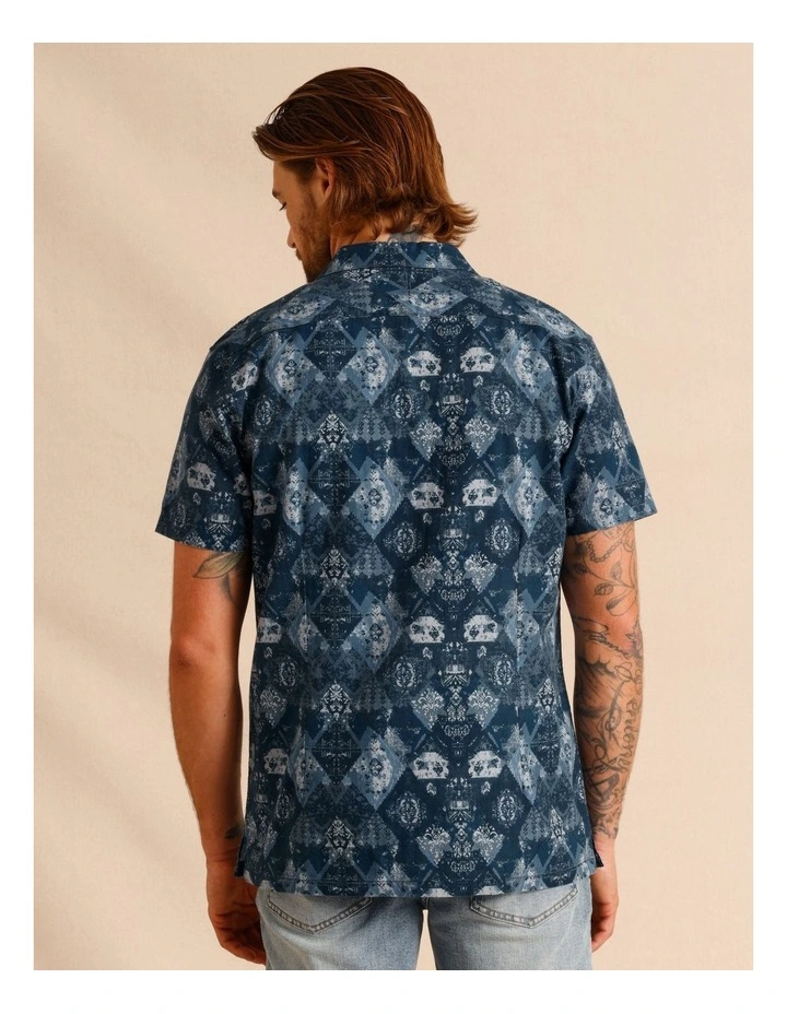 Advik Print Short Sleeve Shirt in Assorted image 6