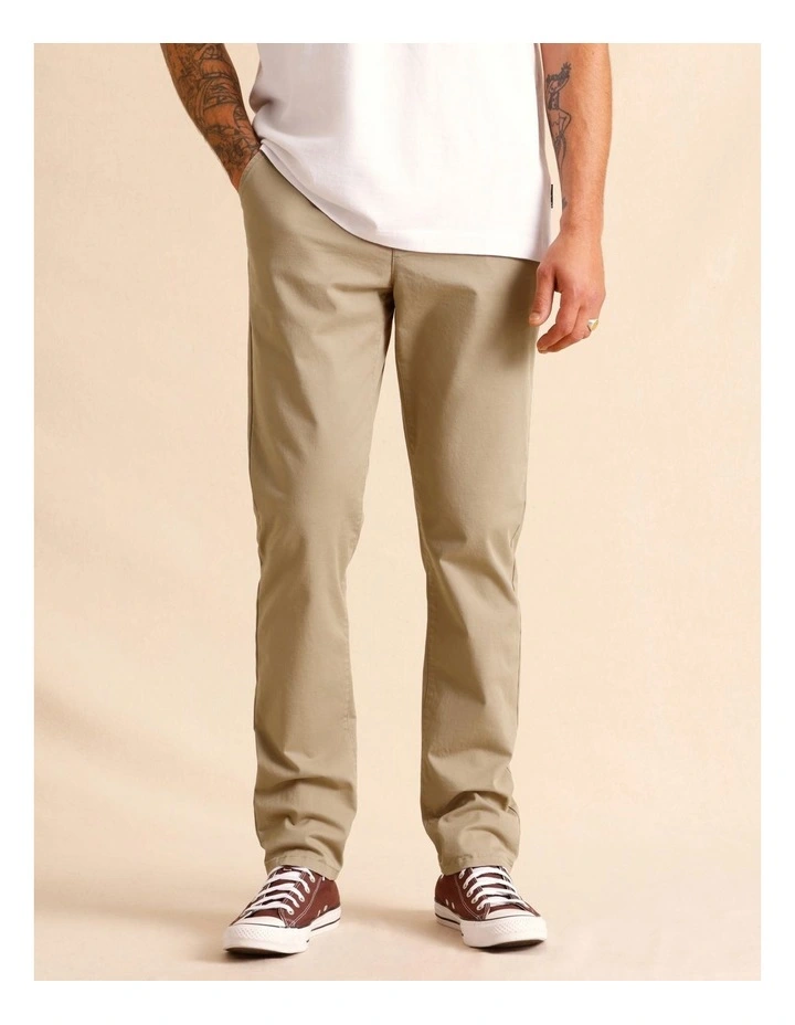 Pacome Relaxed Chino Pant in Sand image 1