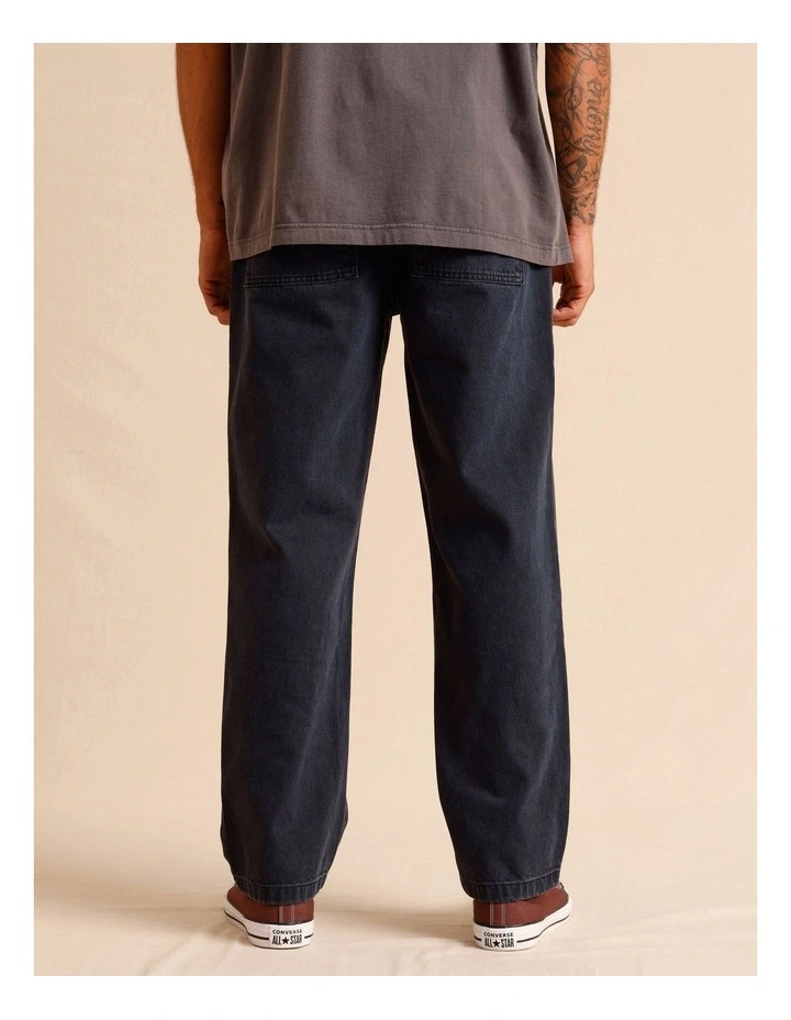 Remi Relaxed Utility Jean in Navy image 5