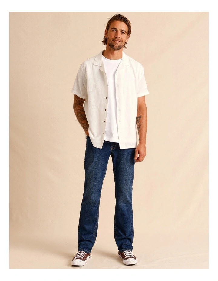 Essential Dylan Regular Straight Jean in Midnight image 2
