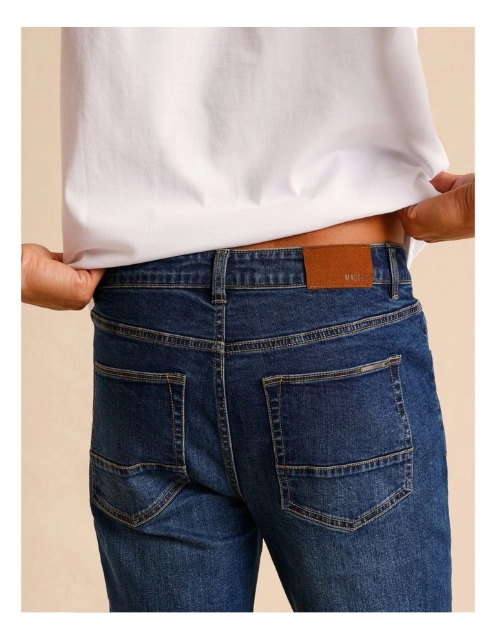 Essential Dylan Regular Straight Jean in Midnight image 3