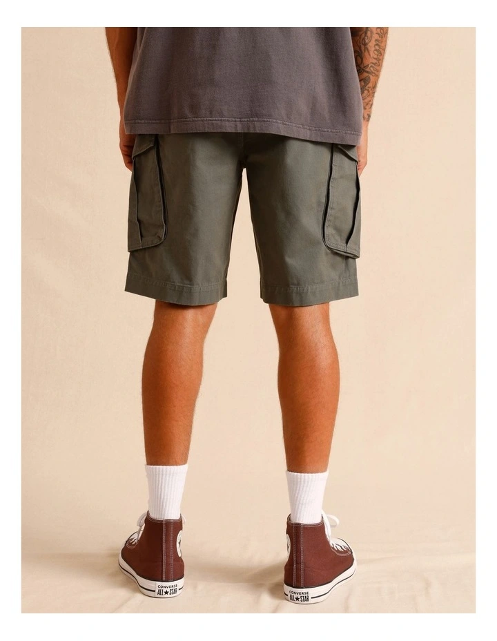 Colton Cargo Short in Khaki image 6