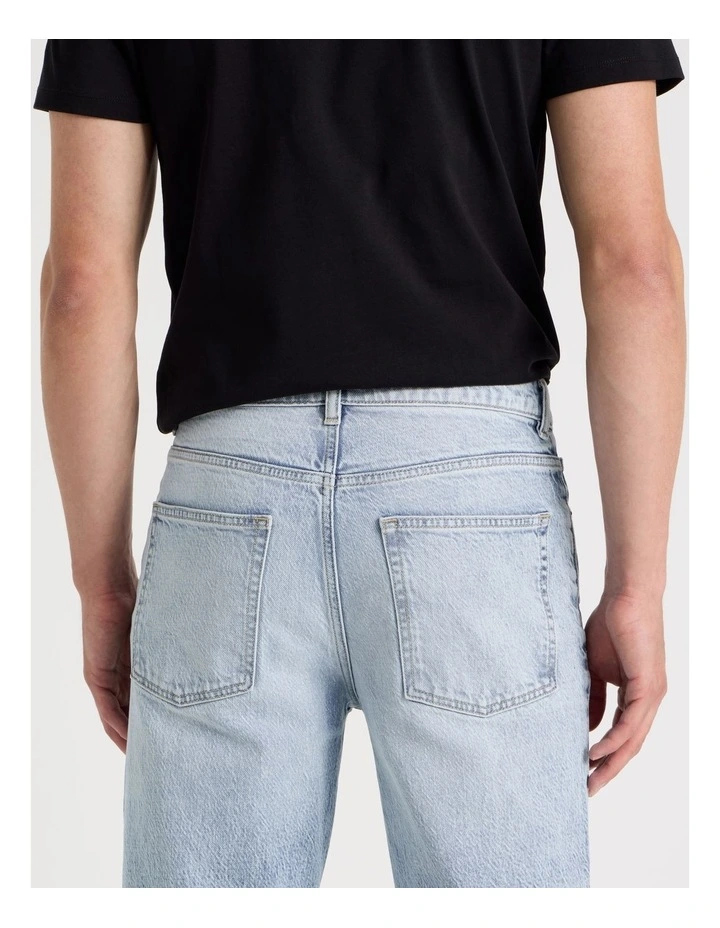 Slim Bootcut Jeans in Light Blue image 7