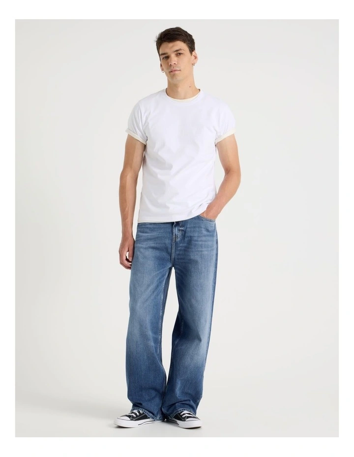 Loose Baggy Jeans in Light Blue image 1