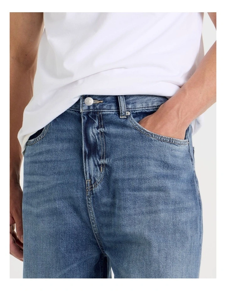 Loose Baggy Jeans in Light Blue image 4