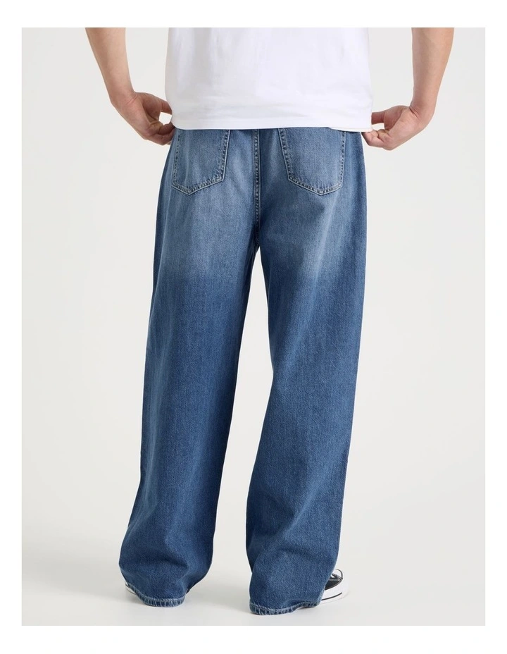 Loose Baggy Jeans in Light Blue image 5