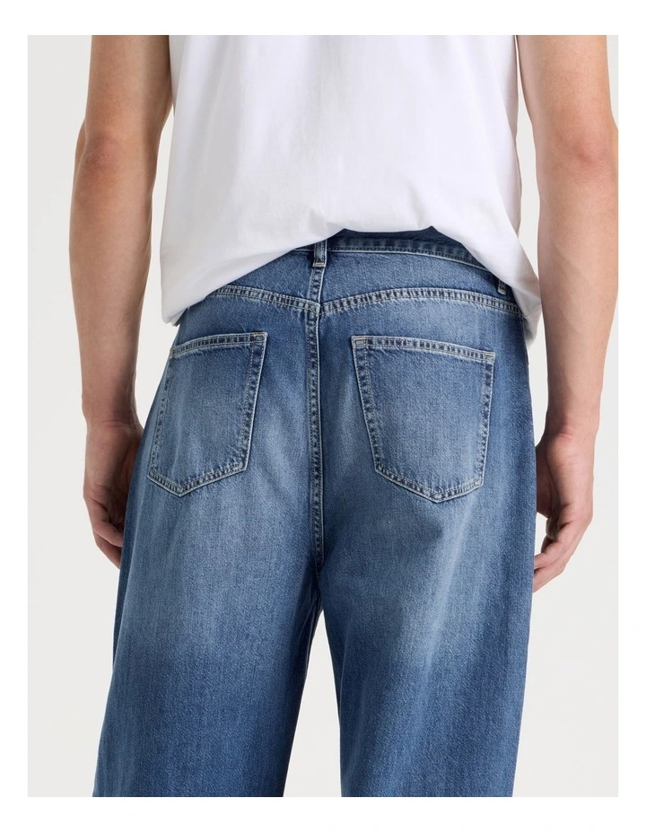 Loose Baggy Jeans in Light Blue image 6