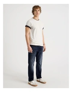 Straight At Waist Jeans in Nearly Black