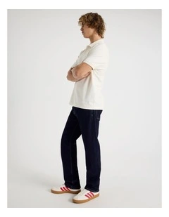 Regular Straight Jeans in Rinse