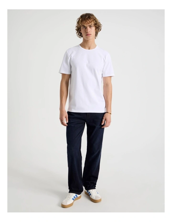 Regular Straight Jeans in Nearly Black image 1