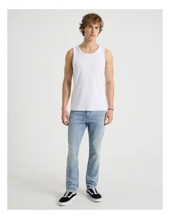 Slim Jeans in Light Blue