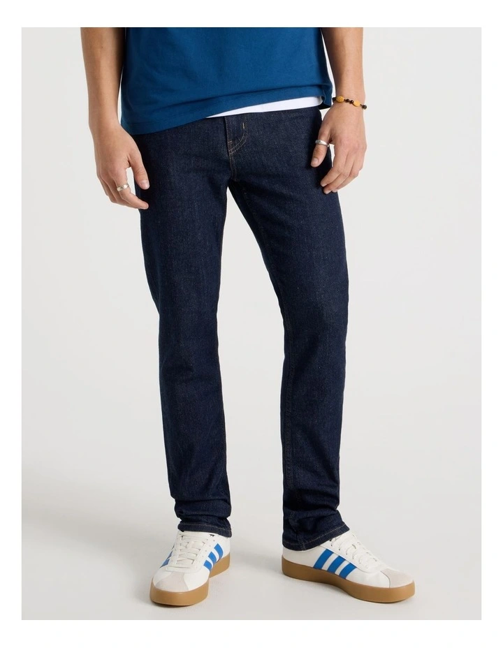 Slim Jeans in Rinse image 2