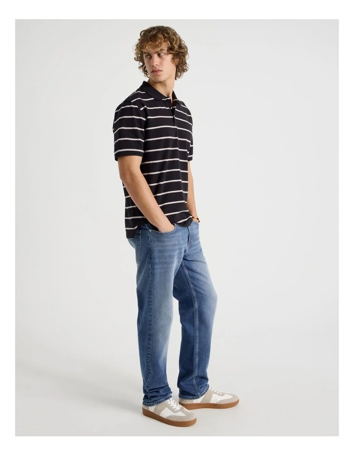 Regular Straight Jeans in Light Blue image 5