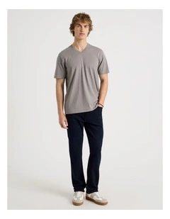 Slim Tapered Jeans in Nearly Black