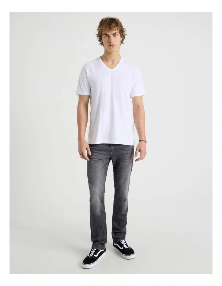 Slim Jeans in Charcoal image 1