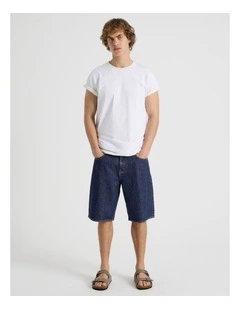 Relaxed Shorts Indigo in Blue