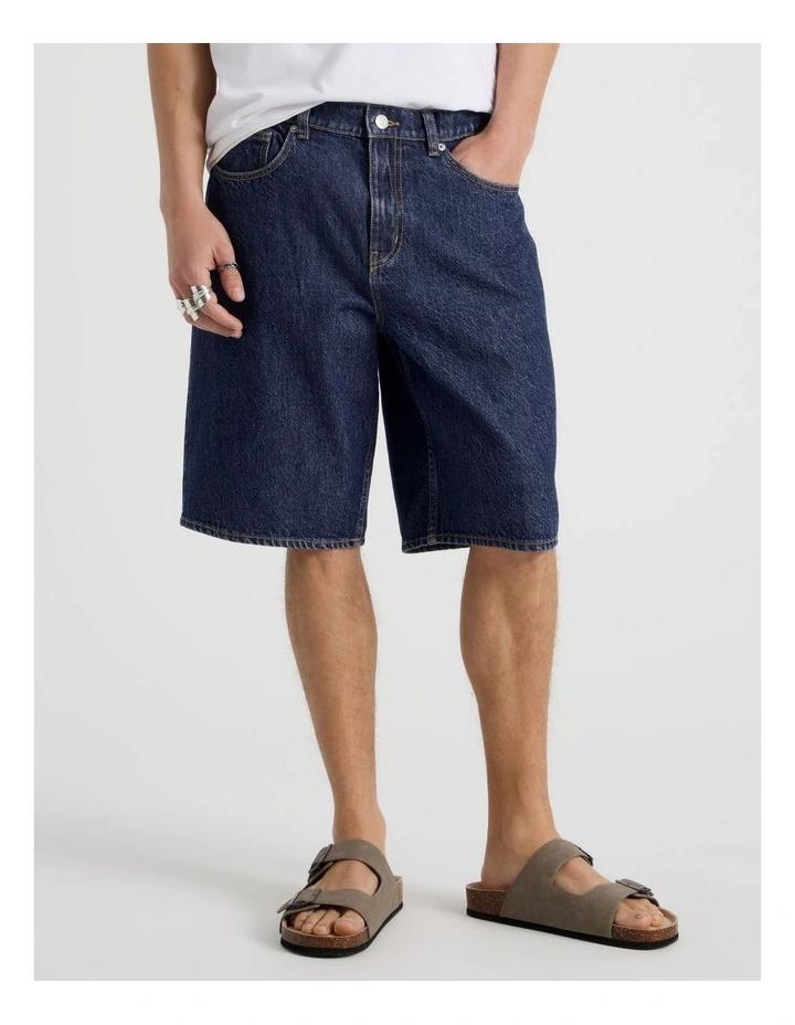 Relaxed Shorts Indigo in Blue image 2