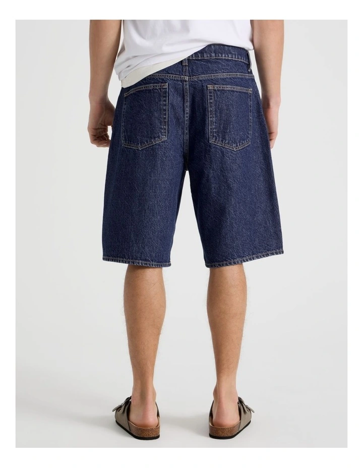 Relaxed Shorts Indigo in Blue image 5