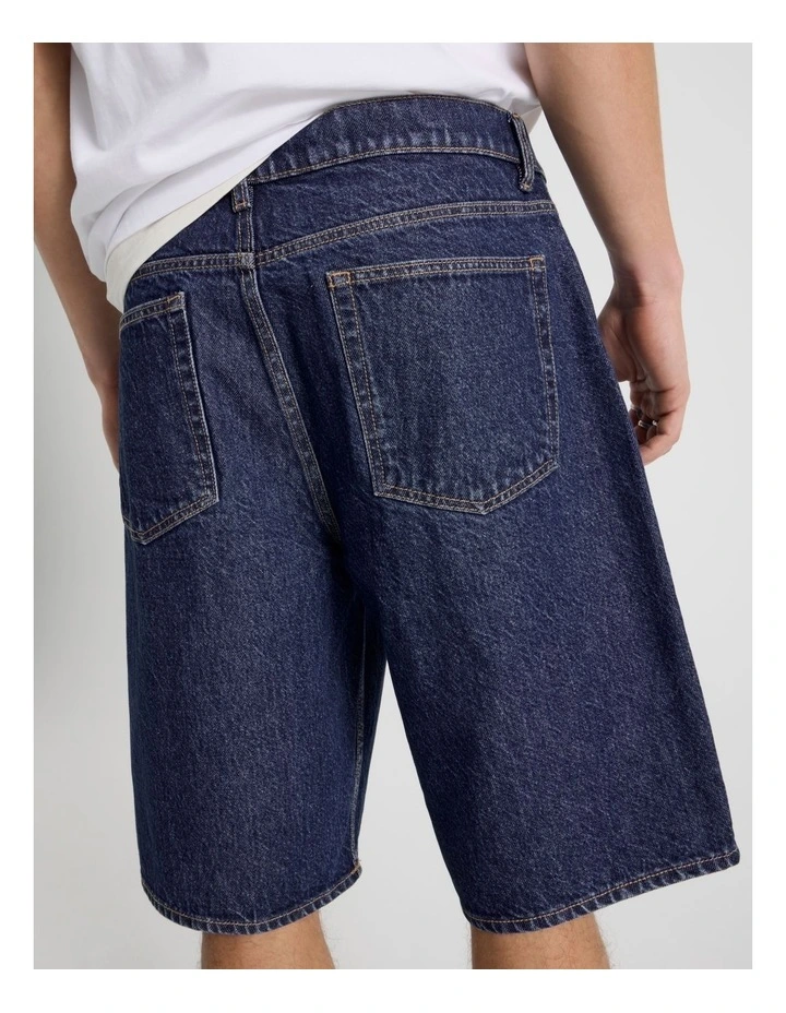 Relaxed Shorts Indigo in Blue image 6