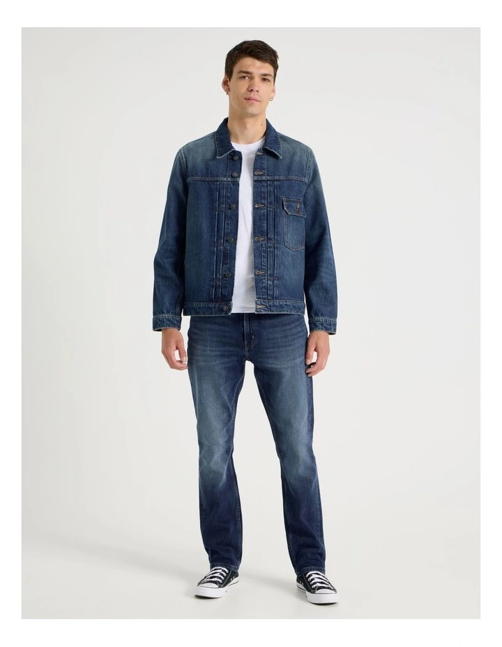 Type 1 Trucker Jacket in Mid Blues image 3