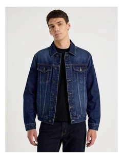 Type 3 Trucker Jacket in Dark Denim