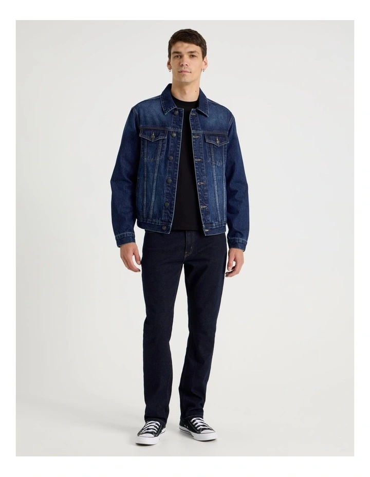 Type 3 Trucker Jacket in Dark Denim image 3