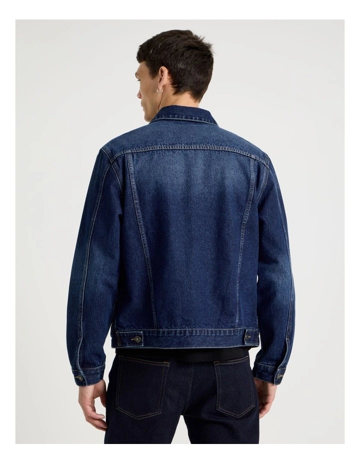 Type 3 Trucker Jacket in Dark Denim image 5