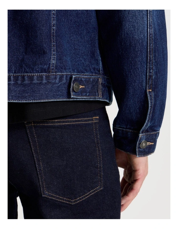 Type 3 Trucker Jacket in Dark Denim image 6