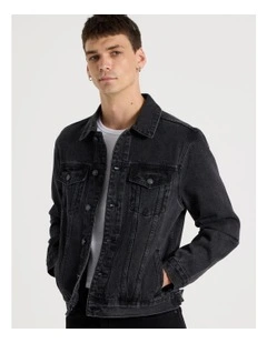 Type 3 Trucker Jacket in Black