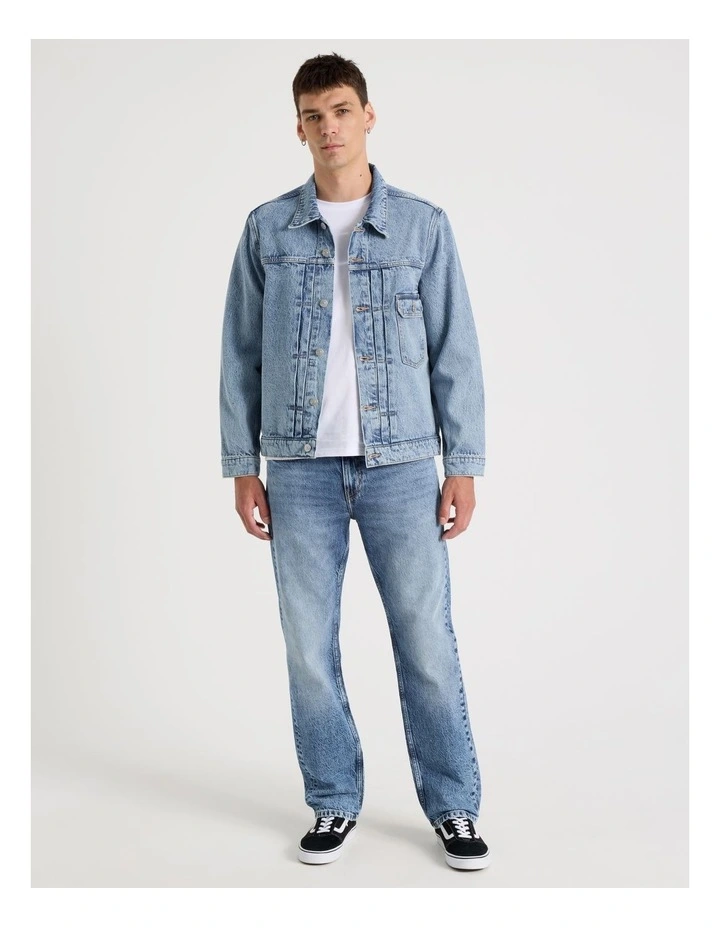 Type 1 Trucker Jacket in Light Blue image 4