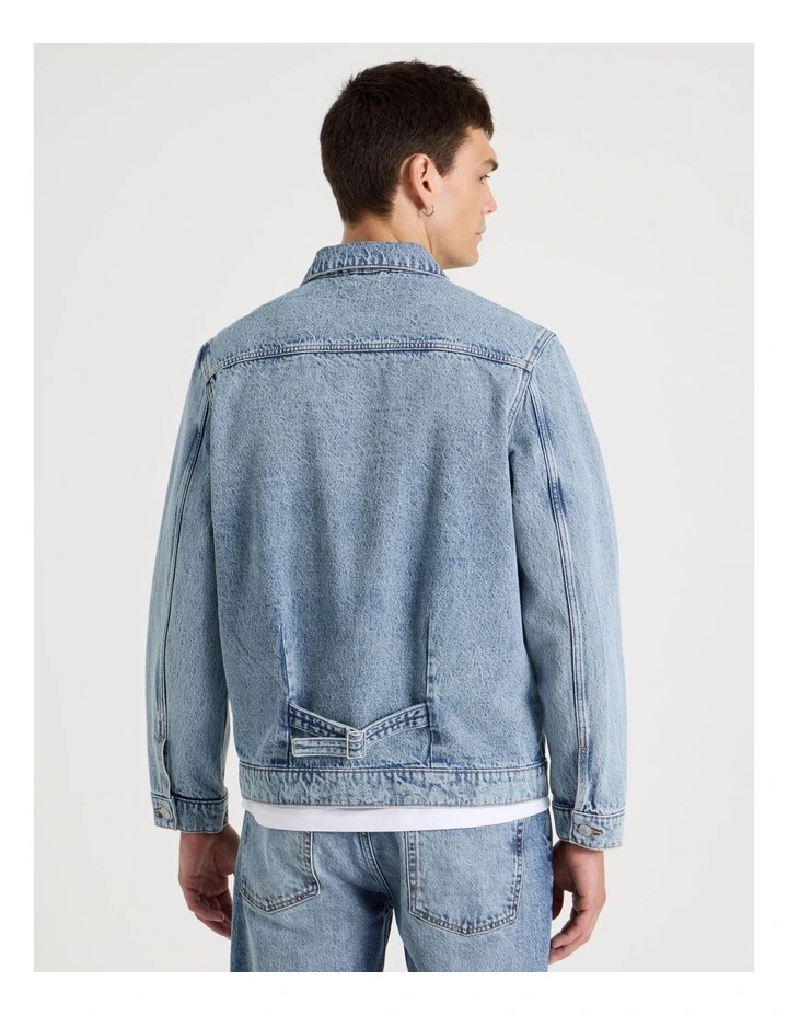Type 1 Trucker Jacket in Light Blue image 6