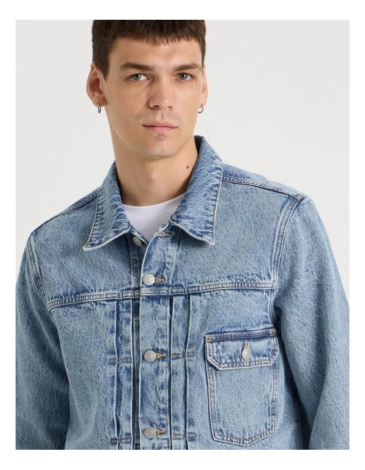 Type 1 Trucker Jacket in Light Blue image 7