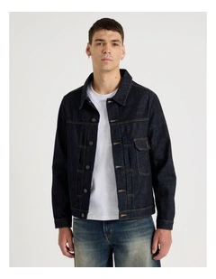 Type 1 Trucker Jacket in Dark Denim