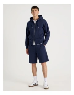 Relaxed Sweat Short in Navy