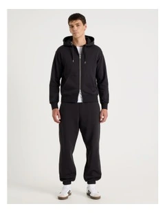 Relaxed Trackpant in Black