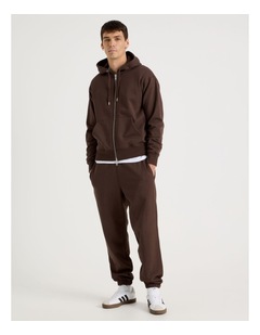 Grab Relaxed Trackpant in Brown