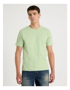 Crew Neck T-Shirt in Sage