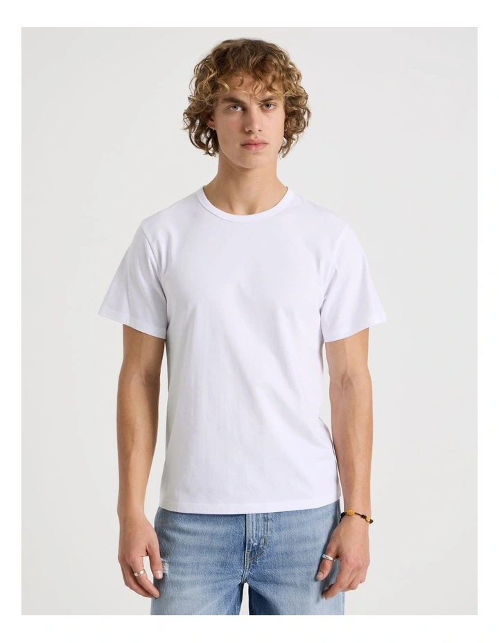 3-Pack Basic T-Shirts in Assorted image 4