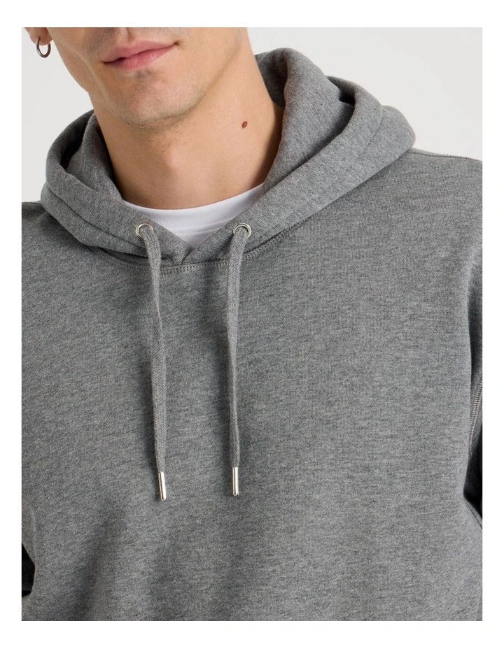 Relaxed Hoodie in Charcoal image 3